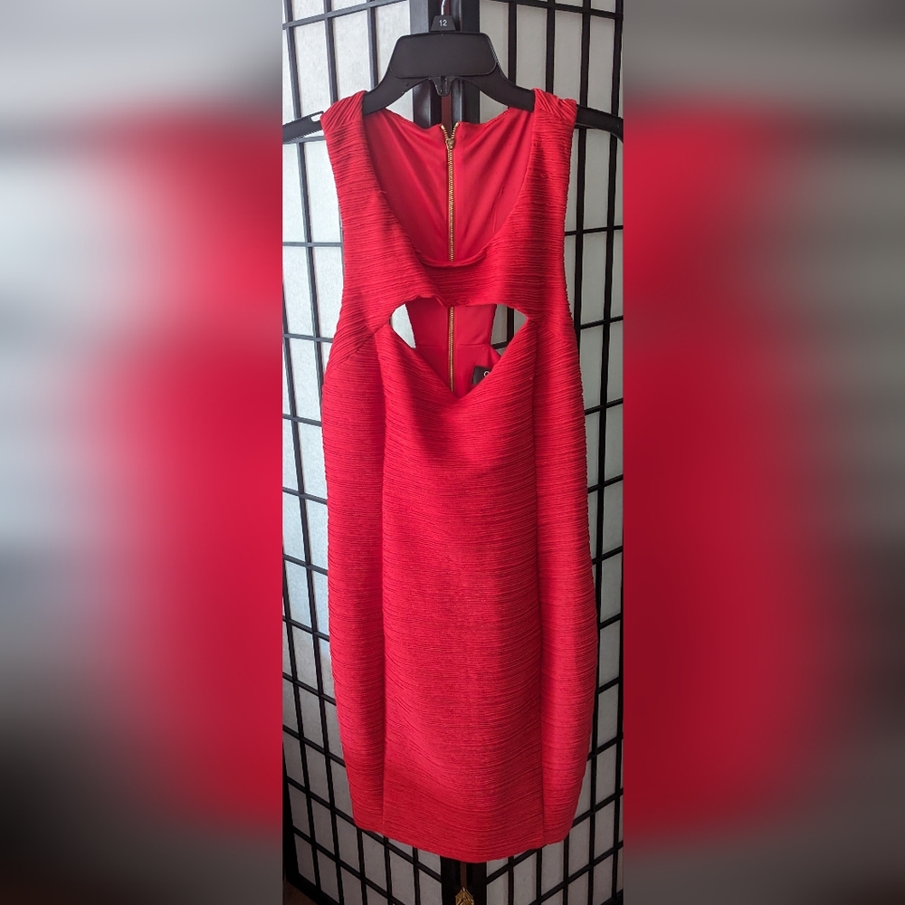 Guess cocktail dress red size 12